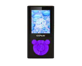 Плеер Flash Explay C46 4Gb black/violet