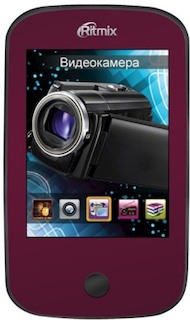 Плеер Flash Ritmix RF-7200 4Gb темный/красный