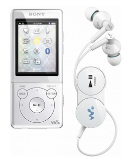 Плеер Flash Sony NWZS774BTW.EE 8Gb white