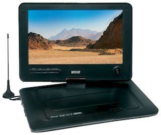 Портативный DVD Плеер Mystery MPS-908 черный