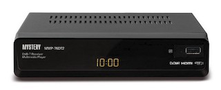 Ресивер DVB-T2 Mystery MMP-76DT2 черный