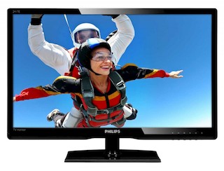 Монитор Philips 23.6" 241TE5LB (00/01) Glossy-Black FullHD LED 5ms 16:9 HDMI M/M TV 20M:1 250cd USB