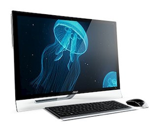 Моноблок Acer Aspire 7600U 27" FHD Touch i5 3210M/4Gb/500Gb/SSD 32Gb/GT640M 2Gb/BD/Win8/GETH/WiFi/BT/Web/беспроводная клавиатура/беспроводная мышь