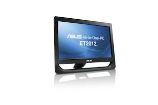 Моноблок Asus ET2012AUKB-B010M 20" HD+ P E2-1800/2Gb/500Gb/DVDRW/MCR/No OS/WiFi/250cd/1000:1 1600*900/Web/клавиатура/мышь