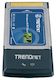 Адаптер TrendNet TEW-641PC Wi-Fi PCMCIA карта стандарта 802.11n 300 Мбит/с