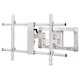 Кронштейн для ТВ Hama H-108747 XL (до 65"/165 см) VESA 800*400 до 75кг 5зв fullmotion  белый