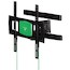 Кронштейн для ТВ Hama H-108748 L (до 46"/107 см) VESA 400*400 до 25кг 3зв fullmotion  1 рычаг черн