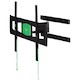 Кронштейн для ТВ Hama H-108750 XL (до 65"/165 см) VESA 700*500 до 35кг 3зв fullmotion  1 рычаг черн