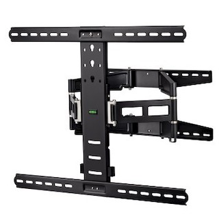 Кронштейн для ТВ Hama H-108757 XL (до 65"/165см) 5зв fullmotion (наклон поворот) черный