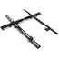 Кронштейн для ТВ Hama H-12026 XL (до 50"/127 см) VESA 400*400 до 60 кг 1зв fix (неподвижный) черный