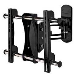 Кронштейн для ТВ Hama H-84007 L (до 42"/107 см) VESA 400*300 до 36 кг 5зв fullm. черн
