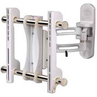 Кронштейн для ТВ Hama H-84463 L (до 42"/107 см) VESA 400*300 до 36 кг 5зв fullm. бел
