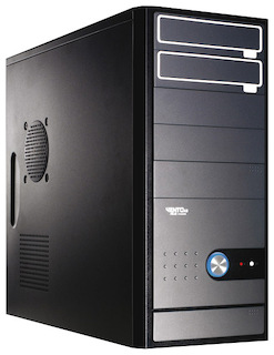 Корпус Asus TA-B11 Black-Silver ATX 450W USB/Audio/Fan 8см
