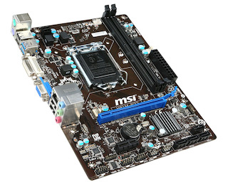 Материнская плата MSI H81M-P33 Socket-1150 Intel H81 DDR3 mATX AC`97 8ch(7.1) GbLAN SATA3 VGA+DVI