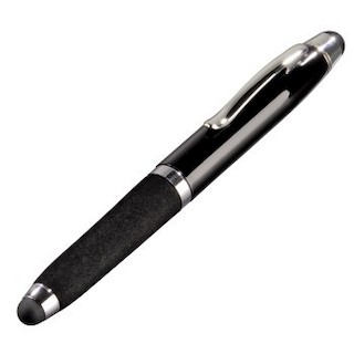 Стилус Hama H-107821 /шариковая ручка Soft Touch для Apple iPad 2 в 1 черный