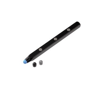 Стилус Hama H-107849 магнитный для Apple iPad 2 съемных силиконовых наконечника черный+синий черный