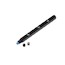 Стилус Hama H-107849 магнитный для Apple iPad 2 съемных силиконовых наконечника черный+синий черный