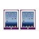 Чехол Bone BUBBLE для iPad New, фиолетовый (PA12021-PU)
