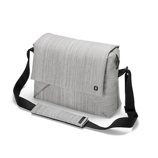 Сумка для ноутбука 13-15" Dicota Code Messenger grey (364x249x24) (D30563)