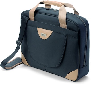 Сумка для ноутбука 14-15" Dicota LadyLeisure black Кожзам/Микрофибра (420x350x105) (D-N16298M)