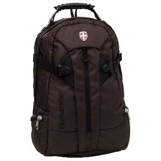 Рюкзак для ноутбука 15.4" Ellehamer Bergen H-103293 brown 19х48х31cm