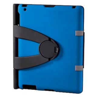 Футляр Hama H-107856 Padfolio для Apple iPad 2 возможность использовать как подставку голубой