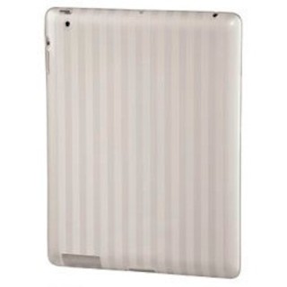 Футляр Hama H-107876 Stripes для Apple iPad 2/3/4 термополиуретан (TPU) белый