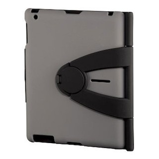 Футляр Hama H-107906 для Apple iPad 3/4 ф-ция подставки поликарбонат серый/черный