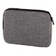 Чехол Hama H-104630 Cesena для Apple iPad 2/3/4 на молнии мягкое внутреннее покрытие серый
