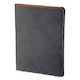 Чехол Hama H-107894 Alicante для Apple iPad 3/4 ф-ция подставки нат.кожа синий/рыжий