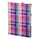 Чехол Hama H-107933 Canvas для Apple iPad 3/4 розовый/в клетку