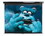 Экран Elite Screens M113UWS1 (113"/1:1) 203x203cm, настенный, ручной, MW, черн. корпус