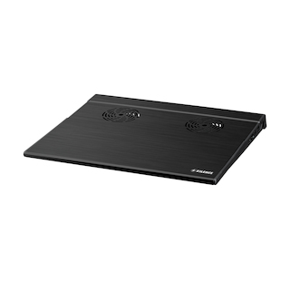 Подставка для ноутбука Xilence Big Titanium plactic 2xUSB (COO-XPLP-B.B)