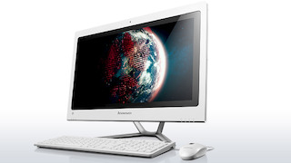 Моноблок Lenovo C440 21.5" AG i3 3240/4Gb/1Tb/GF705M 2Gb/DVDRW/Win8/WiFi/white 1920*1080/Web/клавиатура/мышь /белый