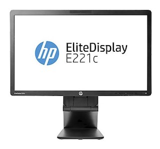 Монитор HP 21.5" EliteDisplay E221c Black IPS LED 7ms 16:9 DVI Cam HAS Pivot