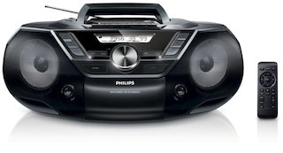 Аудиомагнитола Philips AZ-787/12 черный