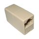 Соединитель Buro TLUS-024C RJ45-RJ45 кат 5e (гнездо-гнездо)