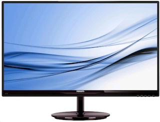 Монитор Philips 23" 234E5QHAW (00/01) Black Cherry AH- IPS LED 14ms 16:9 2xHDMI M/M 20M:1 250cd MHL