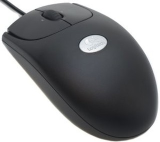 Мышь Logitech RX250 black optical 4D ZOOM USB oem (910-000199)