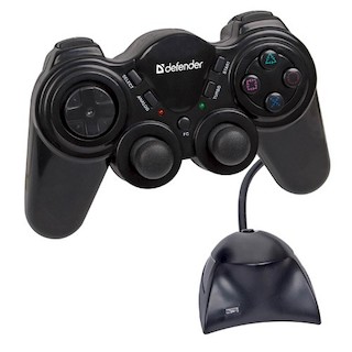 Геймпад Defender Game racer Wireless USB PS