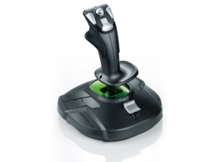 Джойстик ThrustMaster T-16000M PC черный USB