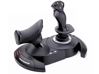 Джойстик ThrustMaster T-Flight Hotas X (2960703/4160543) PC/PS3 черный USB