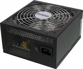 Блок питания Hiper ATX 550W V550C 80+ bronze APFC orange LED 6*SATA Cab Manag RTL