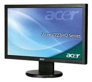 Монитор Acer TFT 21.5" V223HQBOb black 16:9 FullHD 5ms 50000:1