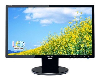 Монитор Asus TFT 21.5" VE228H glossy-black 16:9 FullHD LED 5ms M/M DVI HDMI 10M:1 250cd