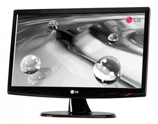 Монитор LG TFT 21.5" W2243T-PF glossy-black 16:9 FullHD 5ms DVI (Rus)