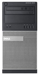 ПК Dell Optiplex 3010 MT i3 3240 (3.4)/4Gb/500Gb/DVDRW/Linux Ubuntu/клавиатура/мышь