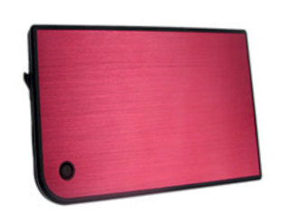 Внешний корпус для HDD AgeStar 3UB2A14 USB 3.0-SATA пластик/алюминий красный