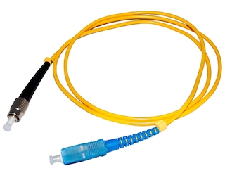 Шнур оптический соединительный ШО-SM-2.0-FC/UPC-FC/UPC, 1м