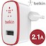 Зарядное устройство Belkin 2,1A красный (F8J052vfRED)
